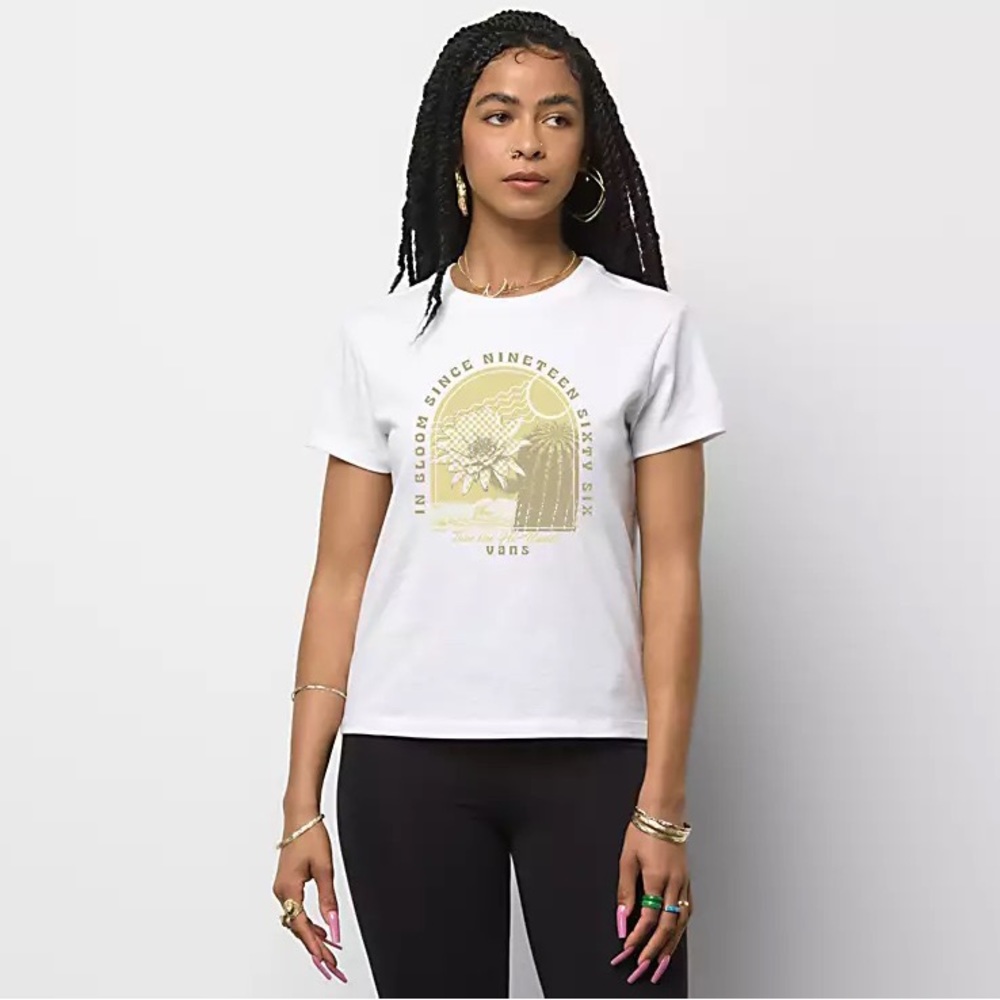VANS White Crew Tee‎ XL